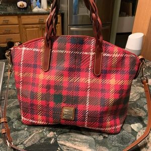 Dooney and Bourke Red Pad handbag